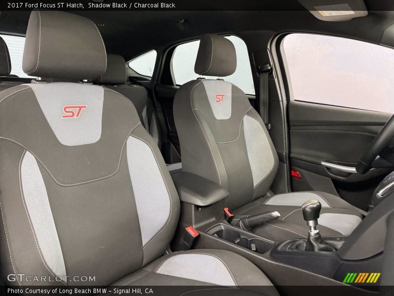 Front Seat of 2017 Focus ST Hatch