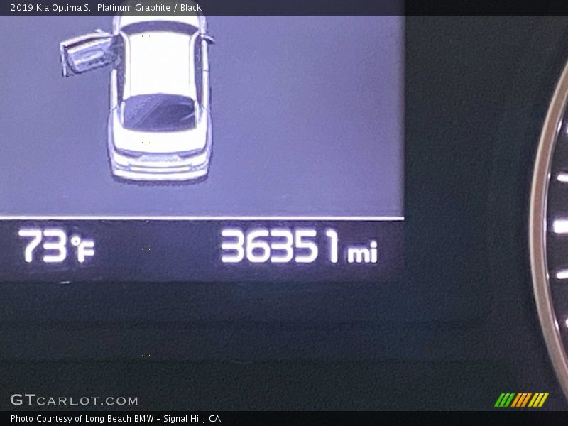 Platinum Graphite / Black 2019 Kia Optima S