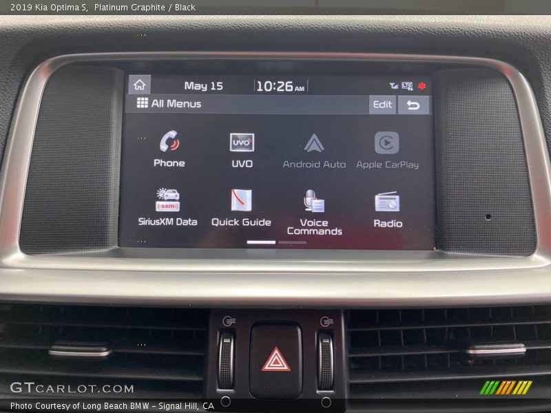 Platinum Graphite / Black 2019 Kia Optima S