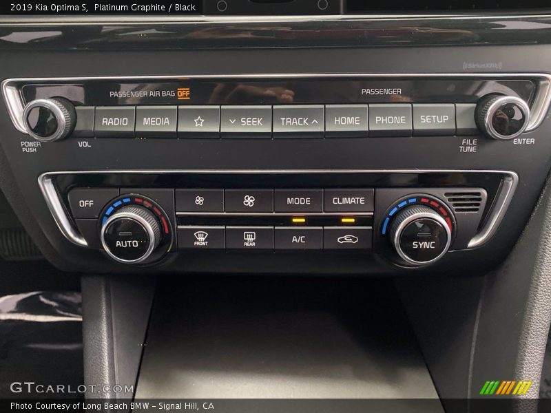 Platinum Graphite / Black 2019 Kia Optima S