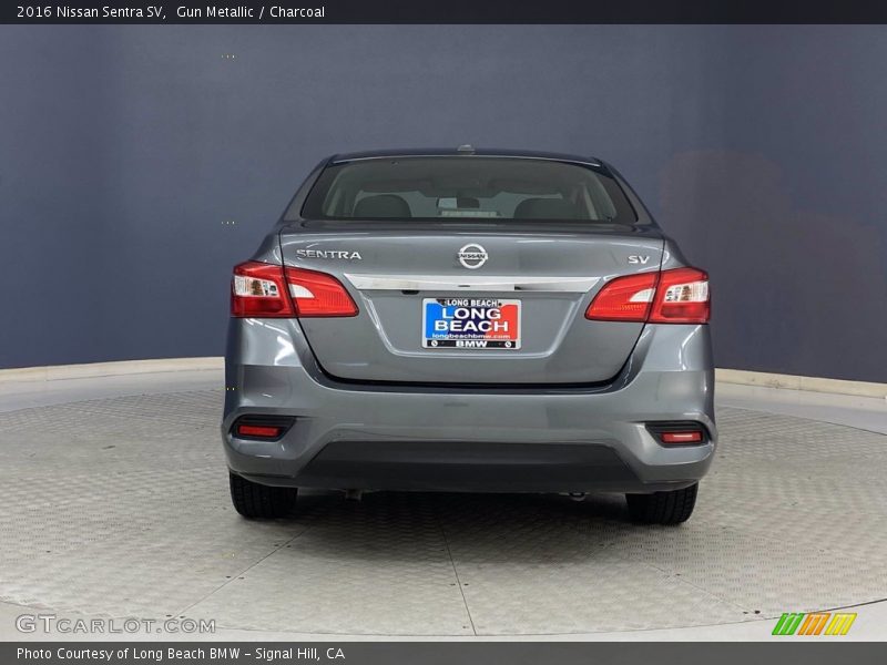 Gun Metallic / Charcoal 2016 Nissan Sentra SV