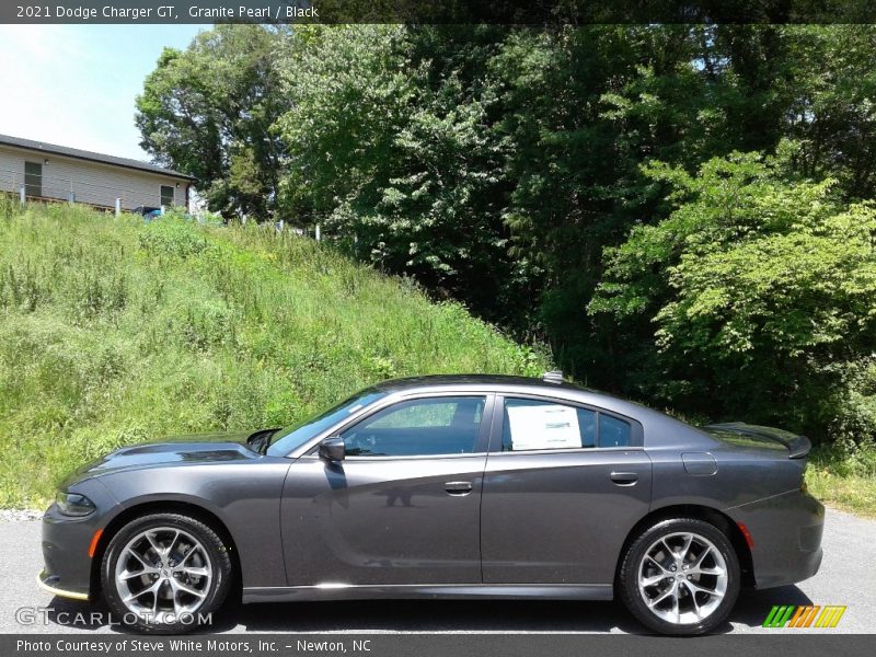 Granite Pearl / Black 2021 Dodge Charger GT