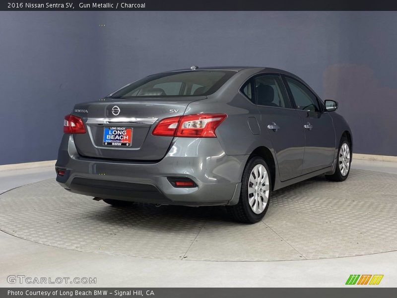 Gun Metallic / Charcoal 2016 Nissan Sentra SV