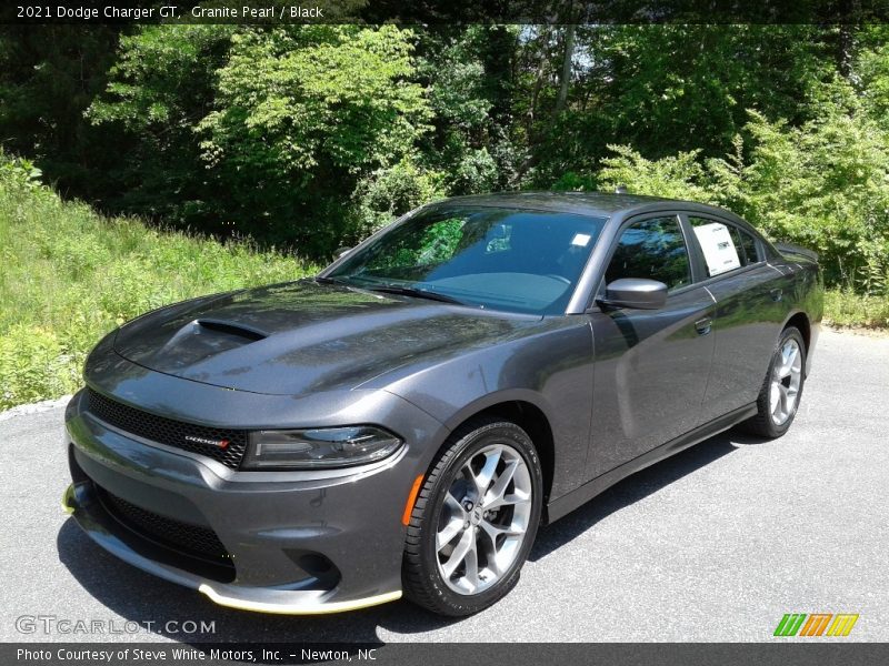 Granite Pearl / Black 2021 Dodge Charger GT