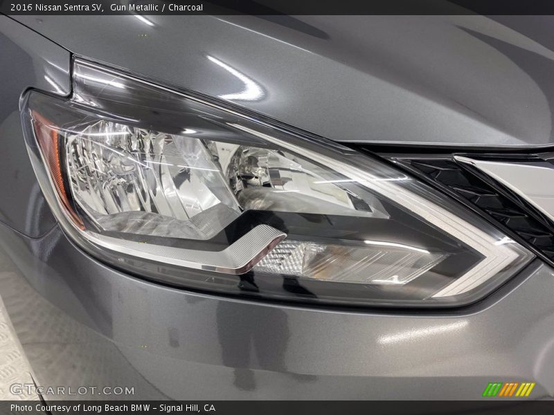 Gun Metallic / Charcoal 2016 Nissan Sentra SV
