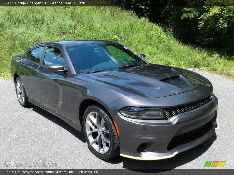Granite Pearl / Black 2021 Dodge Charger GT