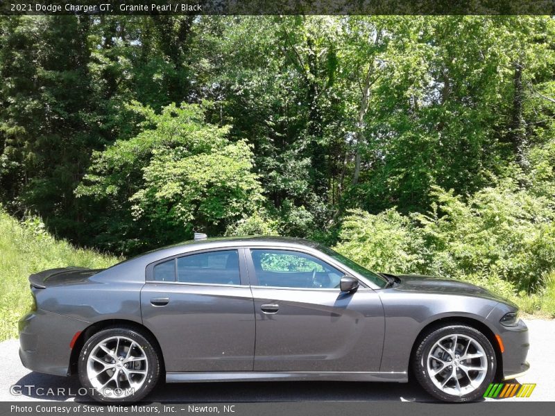 Granite Pearl / Black 2021 Dodge Charger GT