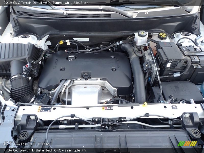 Summit White / Jet Black 2019 GMC Terrain Denali AWD