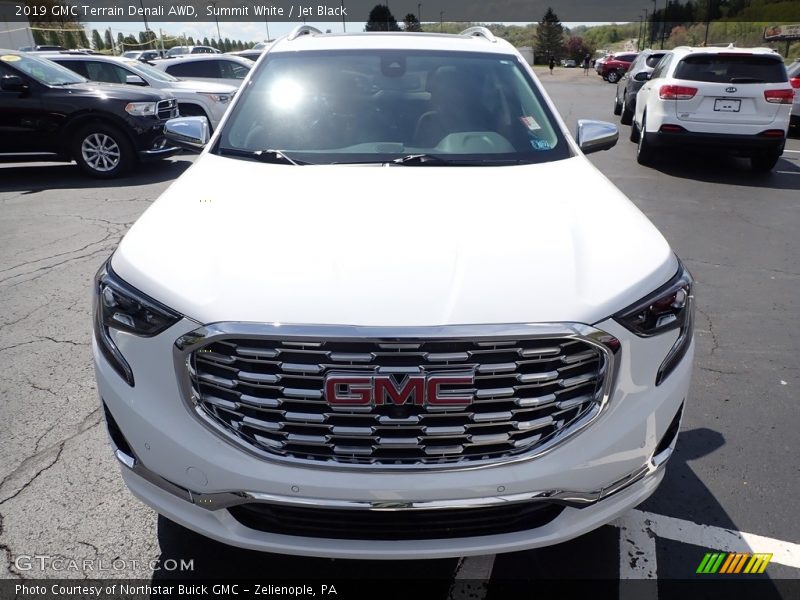 Summit White / Jet Black 2019 GMC Terrain Denali AWD