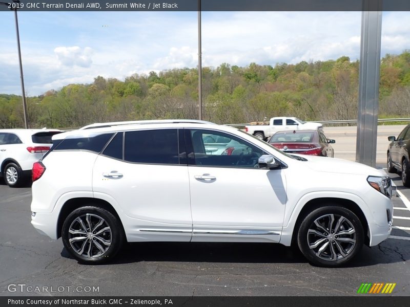 Summit White / Jet Black 2019 GMC Terrain Denali AWD