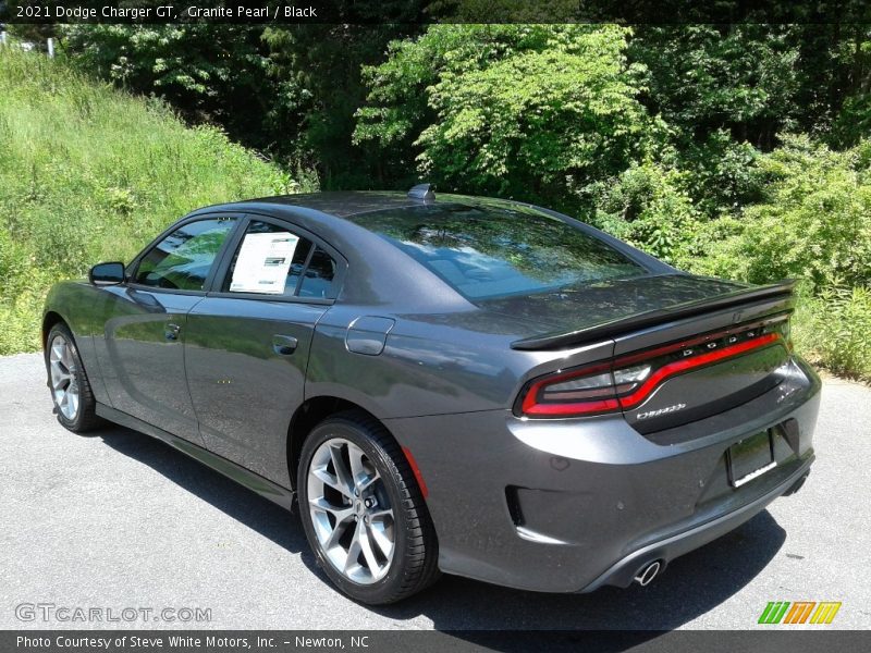 Granite Pearl / Black 2021 Dodge Charger GT