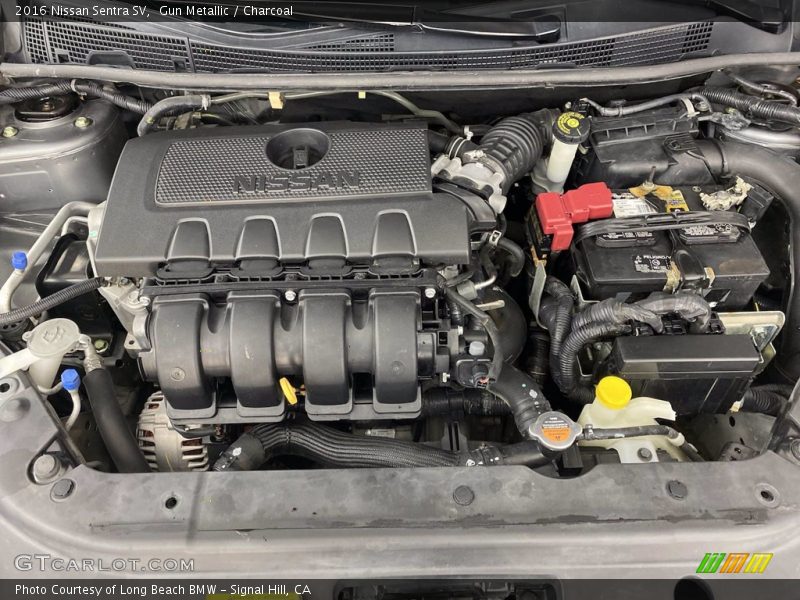  2016 Sentra SV Engine - 1.8 Liter DOHC 16-Valve CVTCS 4 Cylinder