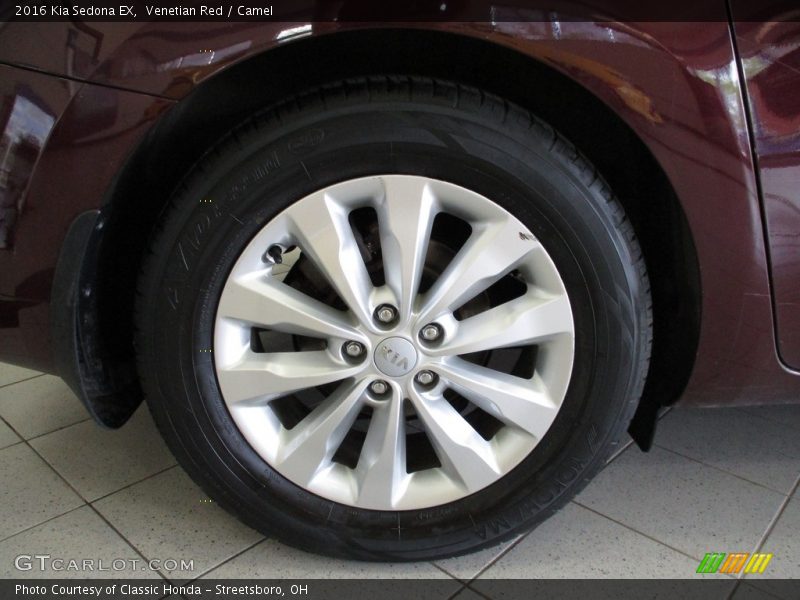 Venetian Red / Camel 2016 Kia Sedona EX