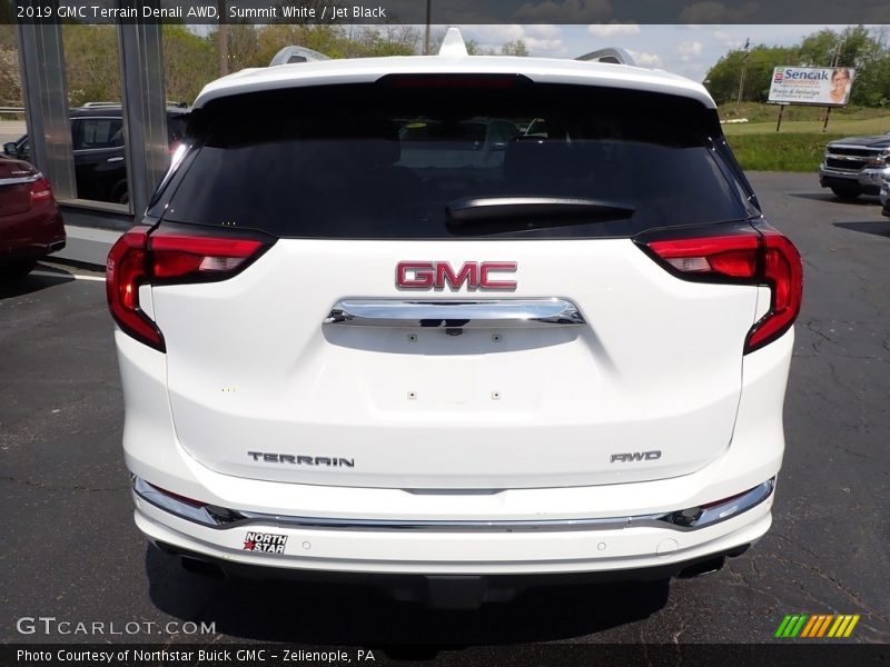 Summit White / Jet Black 2019 GMC Terrain Denali AWD