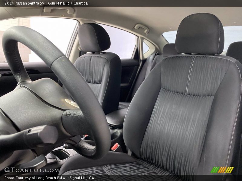 Front Seat of 2016 Sentra SV