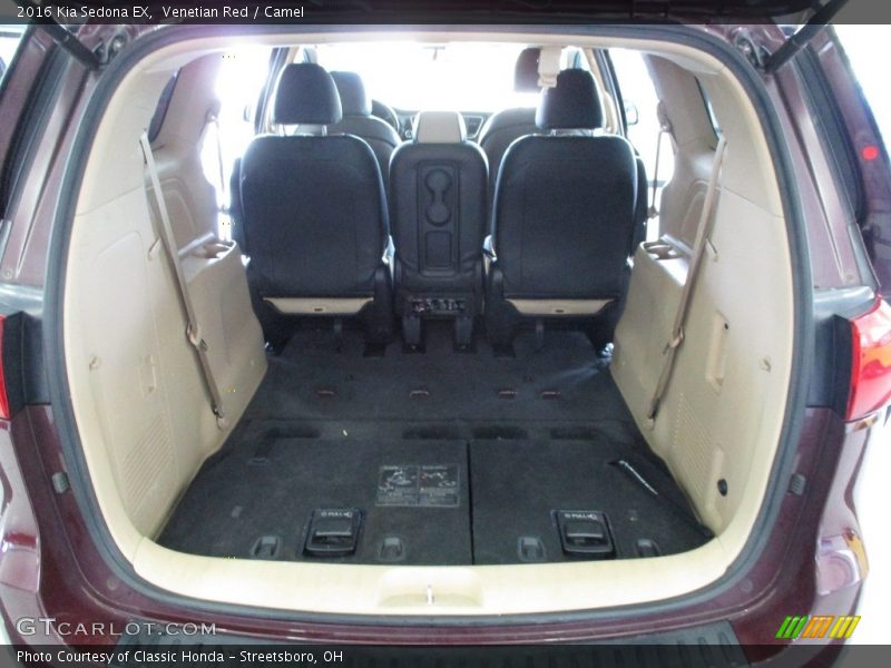 Venetian Red / Camel 2016 Kia Sedona EX