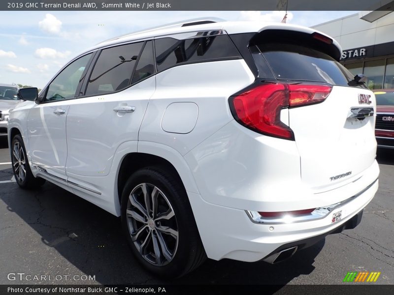 Summit White / Jet Black 2019 GMC Terrain Denali AWD
