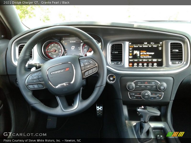 Granite Pearl / Black 2021 Dodge Charger GT