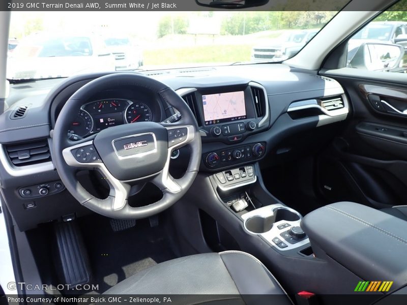 Summit White / Jet Black 2019 GMC Terrain Denali AWD