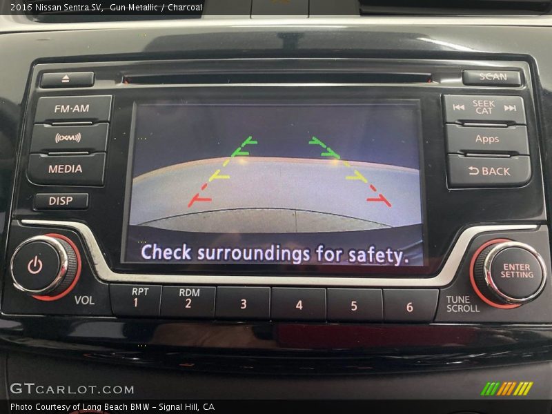 Controls of 2016 Sentra SV