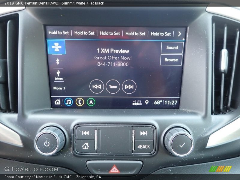 Summit White / Jet Black 2019 GMC Terrain Denali AWD