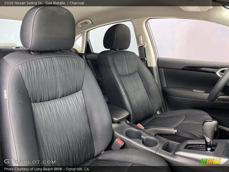Front Seat of 2016 Sentra SV