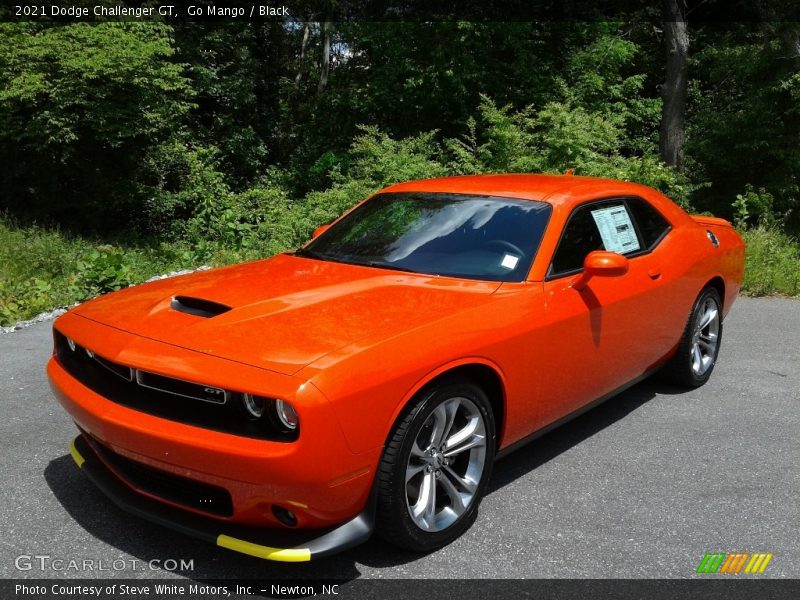 Go Mango / Black 2021 Dodge Challenger GT