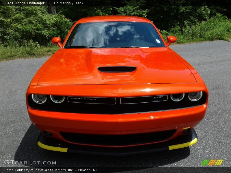 Go Mango / Black 2021 Dodge Challenger GT