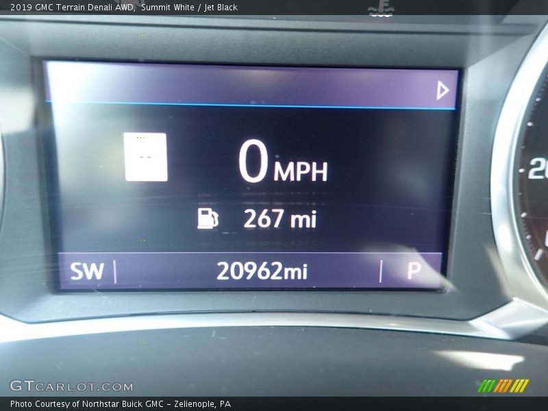 Summit White / Jet Black 2019 GMC Terrain Denali AWD