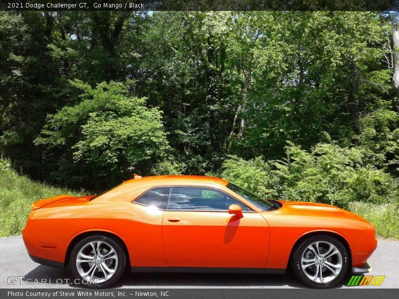 Go Mango / Black 2021 Dodge Challenger GT