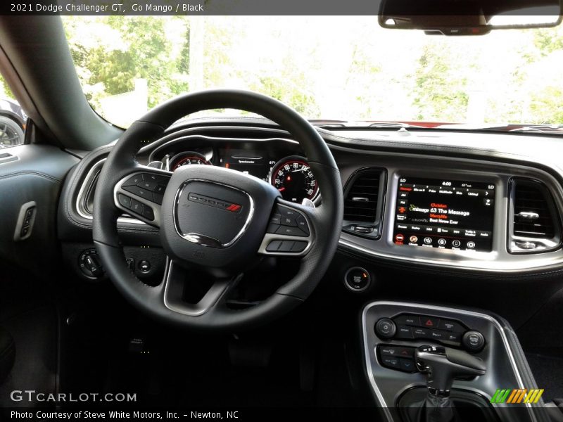 Go Mango / Black 2021 Dodge Challenger GT