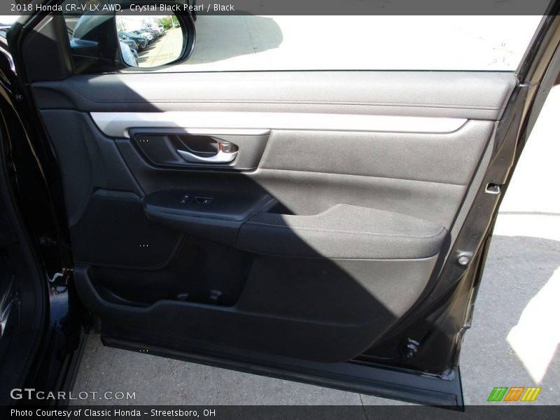 Crystal Black Pearl / Black 2018 Honda CR-V LX AWD