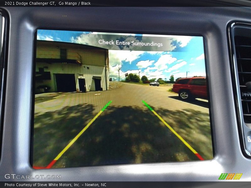 Go Mango / Black 2021 Dodge Challenger GT