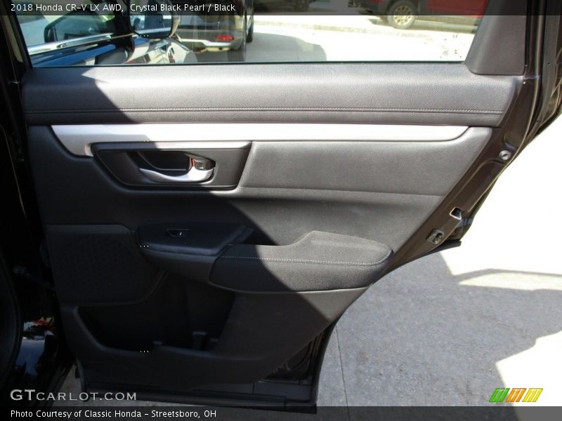 Crystal Black Pearl / Black 2018 Honda CR-V LX AWD