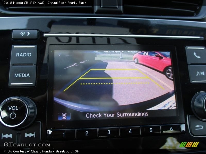 Crystal Black Pearl / Black 2018 Honda CR-V LX AWD