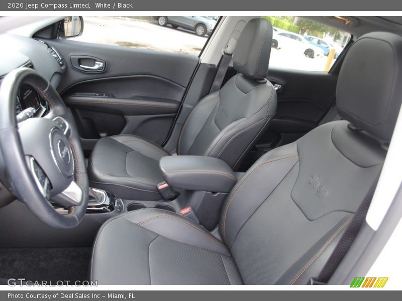 White / Black 2020 Jeep Compass Limted