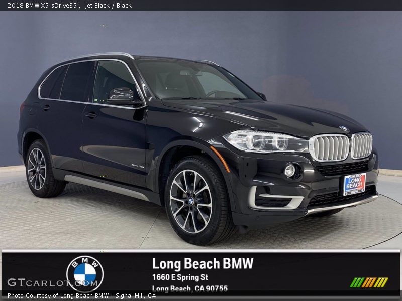 Jet Black / Black 2018 BMW X5 sDrive35i