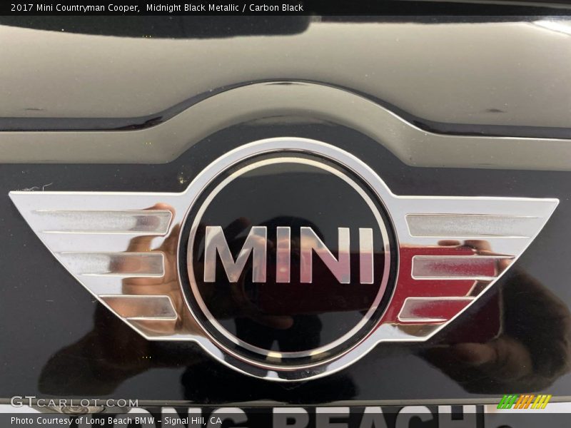 Midnight Black Metallic / Carbon Black 2017 Mini Countryman Cooper