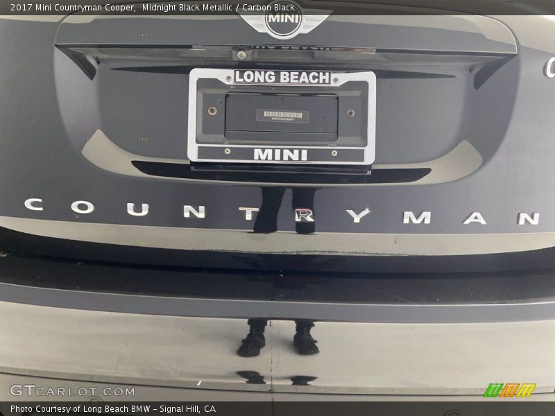 Midnight Black Metallic / Carbon Black 2017 Mini Countryman Cooper