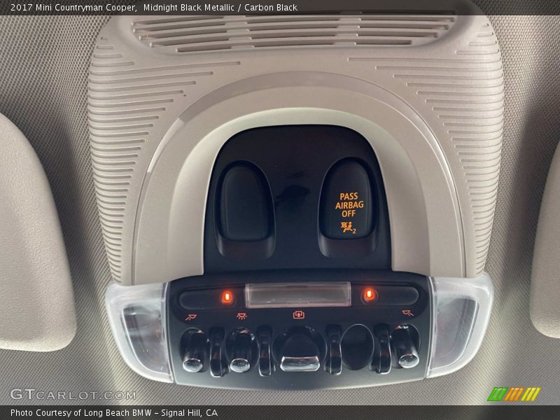 Midnight Black Metallic / Carbon Black 2017 Mini Countryman Cooper