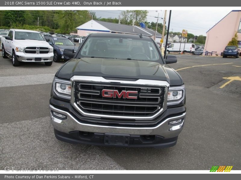 Onyx Black / Jet Black 2018 GMC Sierra 1500 SLE Crew Cab 4WD