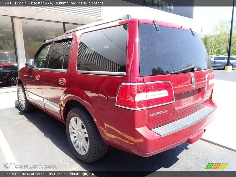 Autumn Red Metallic / Stone 2013 Lincoln Navigator 4x4