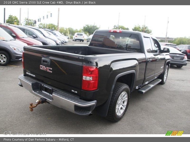Onyx Black / Jet Black 2018 GMC Sierra 1500 SLE Crew Cab 4WD