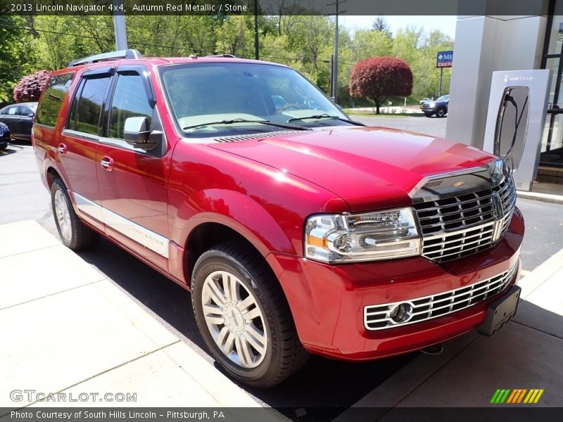 Autumn Red Metallic / Stone 2013 Lincoln Navigator 4x4