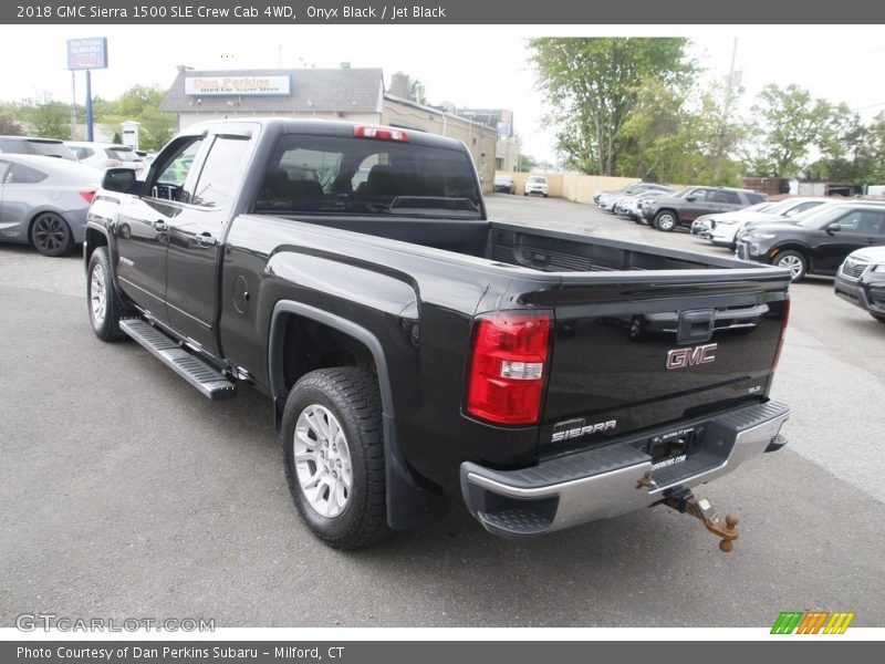 Onyx Black / Jet Black 2018 GMC Sierra 1500 SLE Crew Cab 4WD