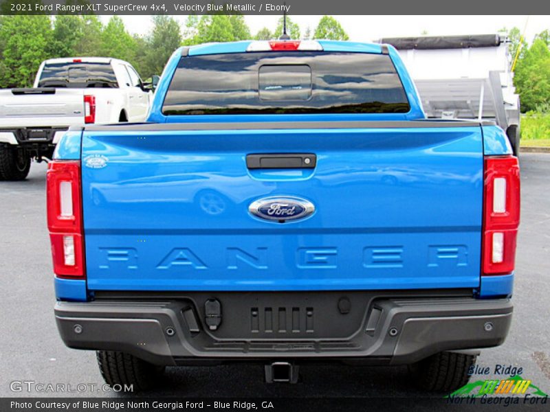 Velocity Blue Metallic / Ebony 2021 Ford Ranger XLT SuperCrew 4x4