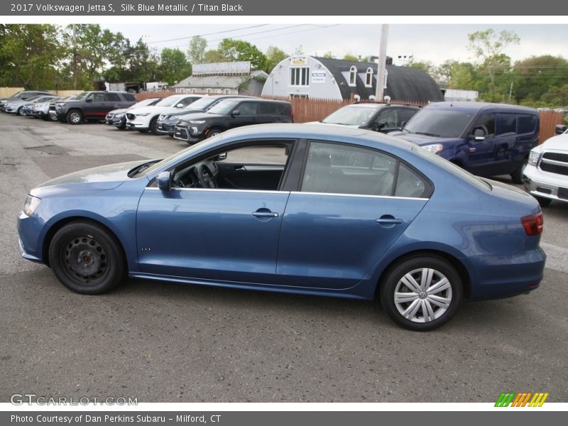  2017 Jetta S Silk Blue Metallic