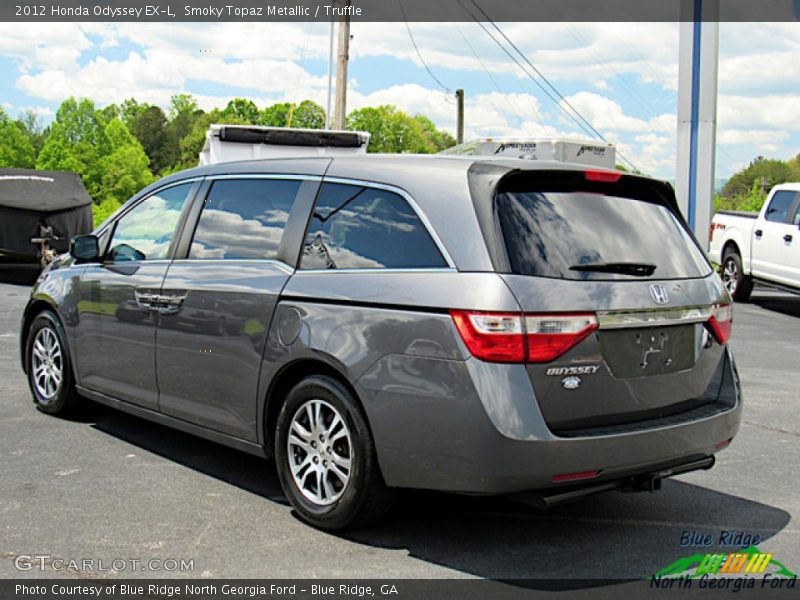 Smoky Topaz Metallic / Truffle 2012 Honda Odyssey EX-L