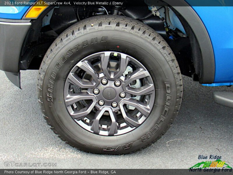 Velocity Blue Metallic / Ebony 2021 Ford Ranger XLT SuperCrew 4x4