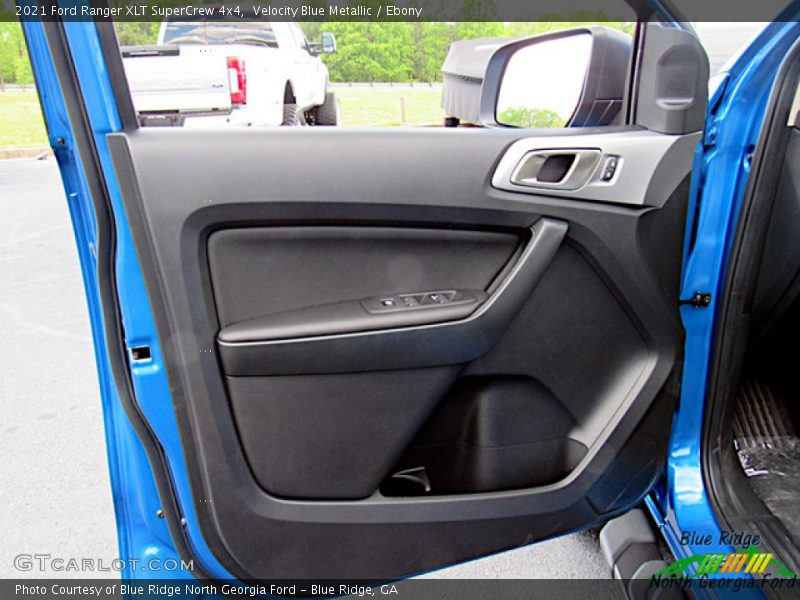 Velocity Blue Metallic / Ebony 2021 Ford Ranger XLT SuperCrew 4x4